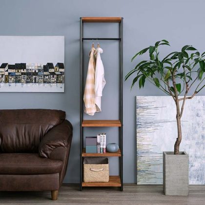 KỆ KHUNG SẮT UNI 45 GỖ MAPLE - MBR